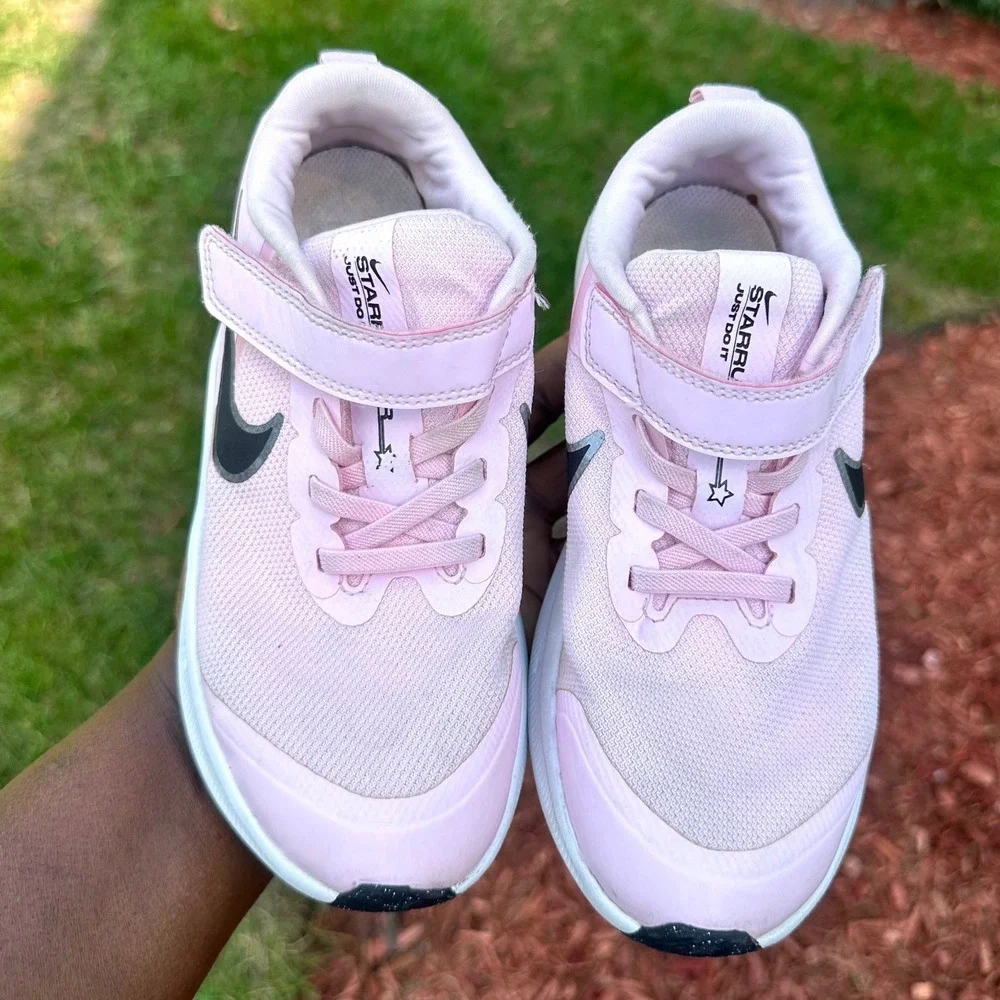 Nike Star Runner 3 Little Kids Athletic Shoes Size 1.5Y Pink Sneakers